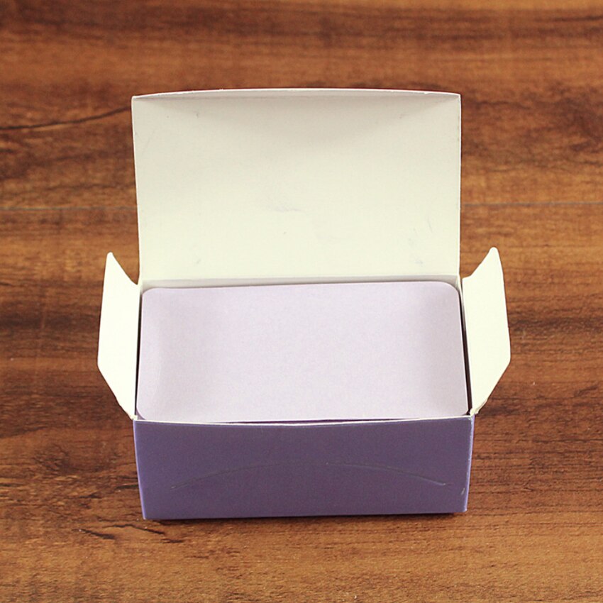 Tarjeta de papel Kraft 100 unids/lote, tarjetas de presentación en blanco, notas para mensajes, de , etiqueta de tarjetas de agradecimiento, tarjeta de nombre de libro: Purple