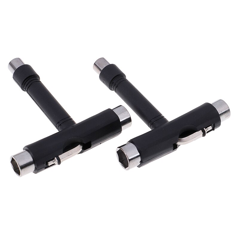 2 pieces/set of multifunctional skateboard and roller skating T tool all-in-one spanner high repair tool