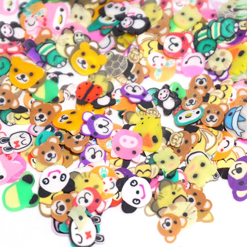 300 stk fargerike polymer leire hjem dekor dekorasjoner til utsmykninger negle blomst håndverk klistremerker kunst flatback scrapbooking