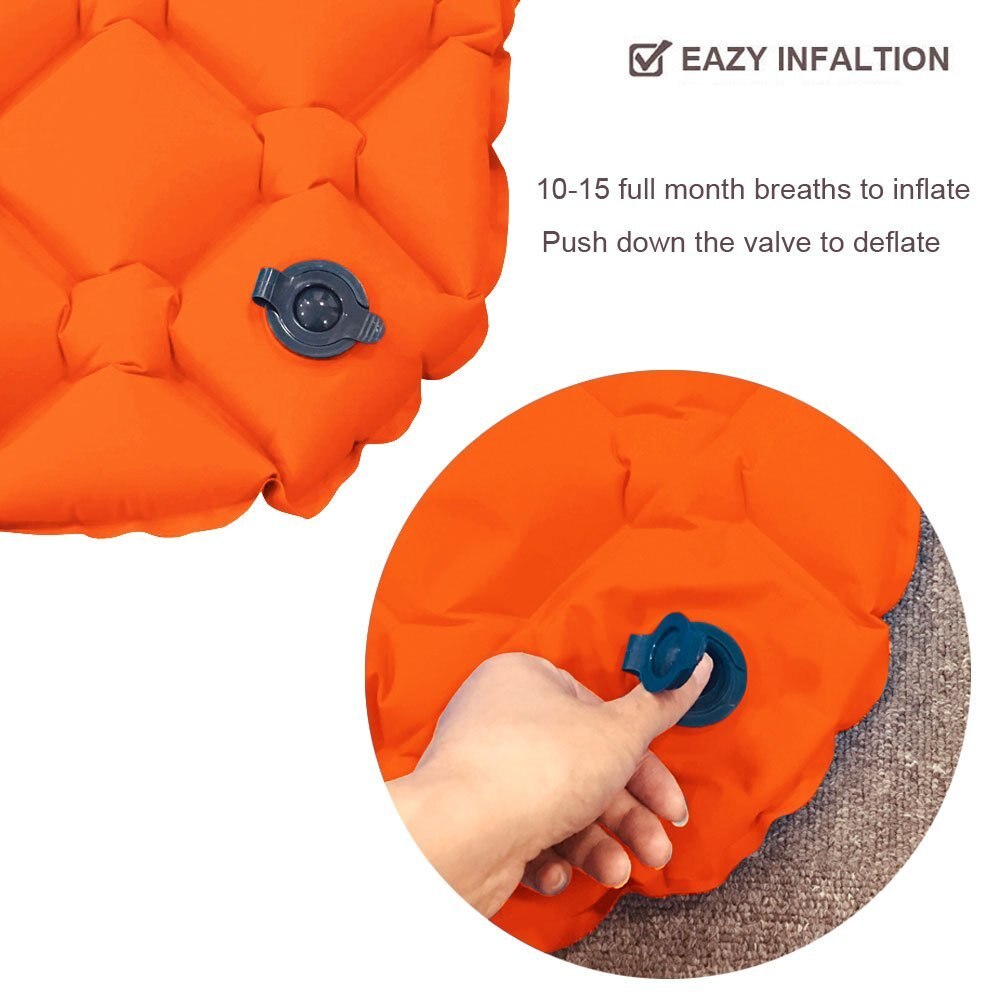Light Tour Camping Sleeping Pads for Backpacking,for hammocking,Widened to 90 cm,double Hiking Air Mattress,Inflatable Compact