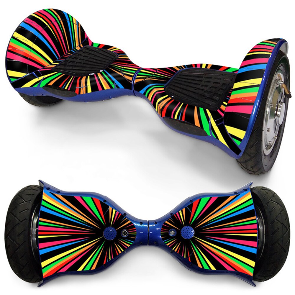 10 Inch Zelfbalancerende Elektrische Scooter Cover Sticker Protector Mini Kleurrijke Decoratieve Papier Klassieke Hoverboard Decoratie: 0104
