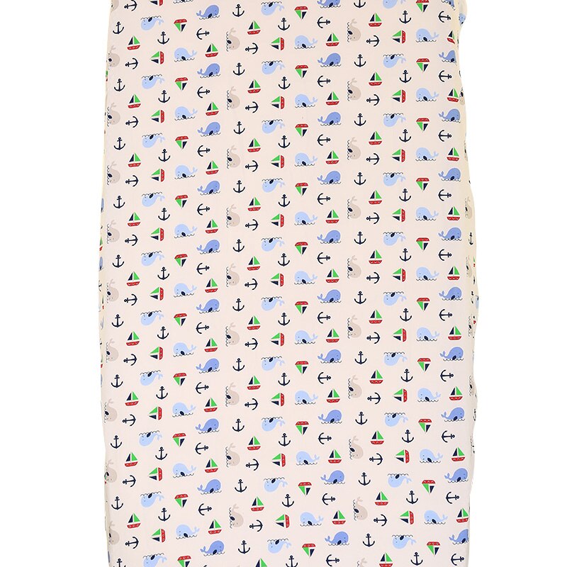Baby sengetøj sæt tegneserie dyr tæpper krybbe ark krybbe nederdel krybbe kofanger simplebaby sengetøj sæt: Dreng krybbe ark