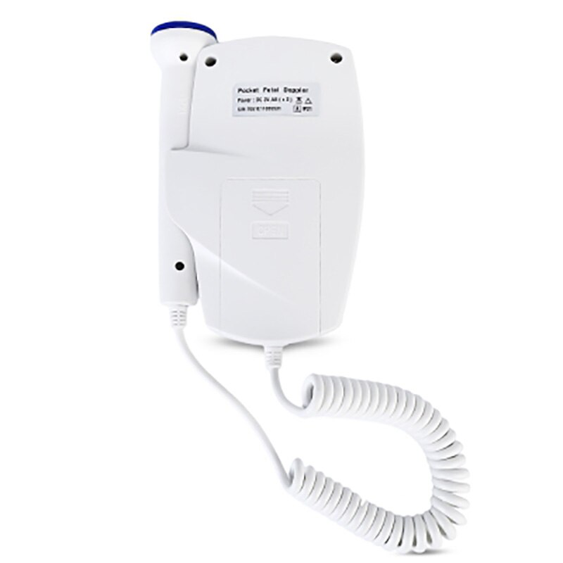 Fetal Doppler Baby Heartbeat Pregnancy Ultrasound Portable Sound Detector Fetus Heart Rate Machine Monitor