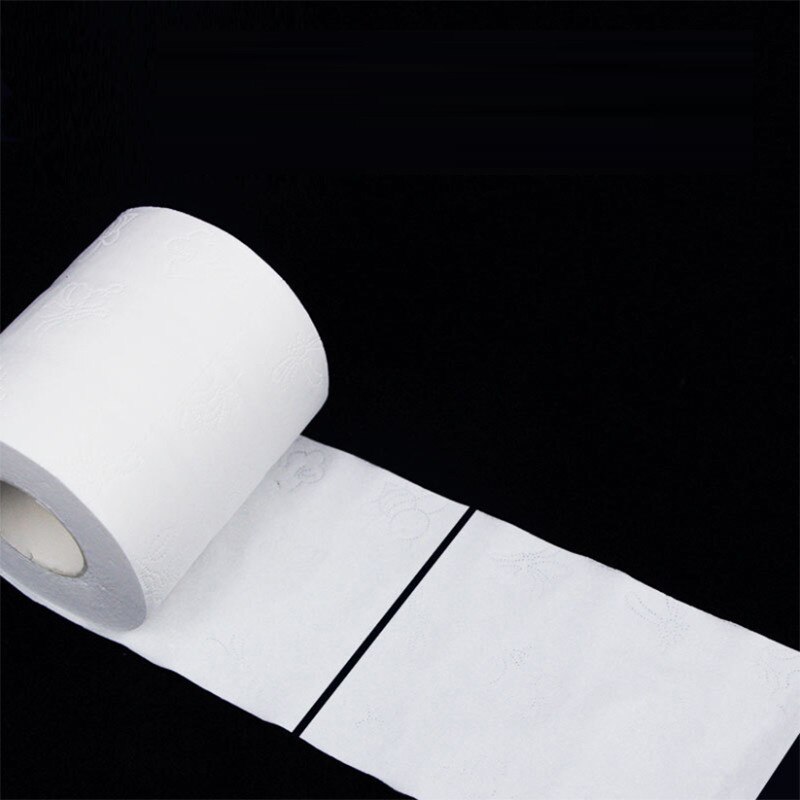 Bath Tissue Cleaning Paper Bathroom Toilet Paper Soft Household Wood Pulp Lint-free Comfortable Sanitary Toilet Paper Tissue