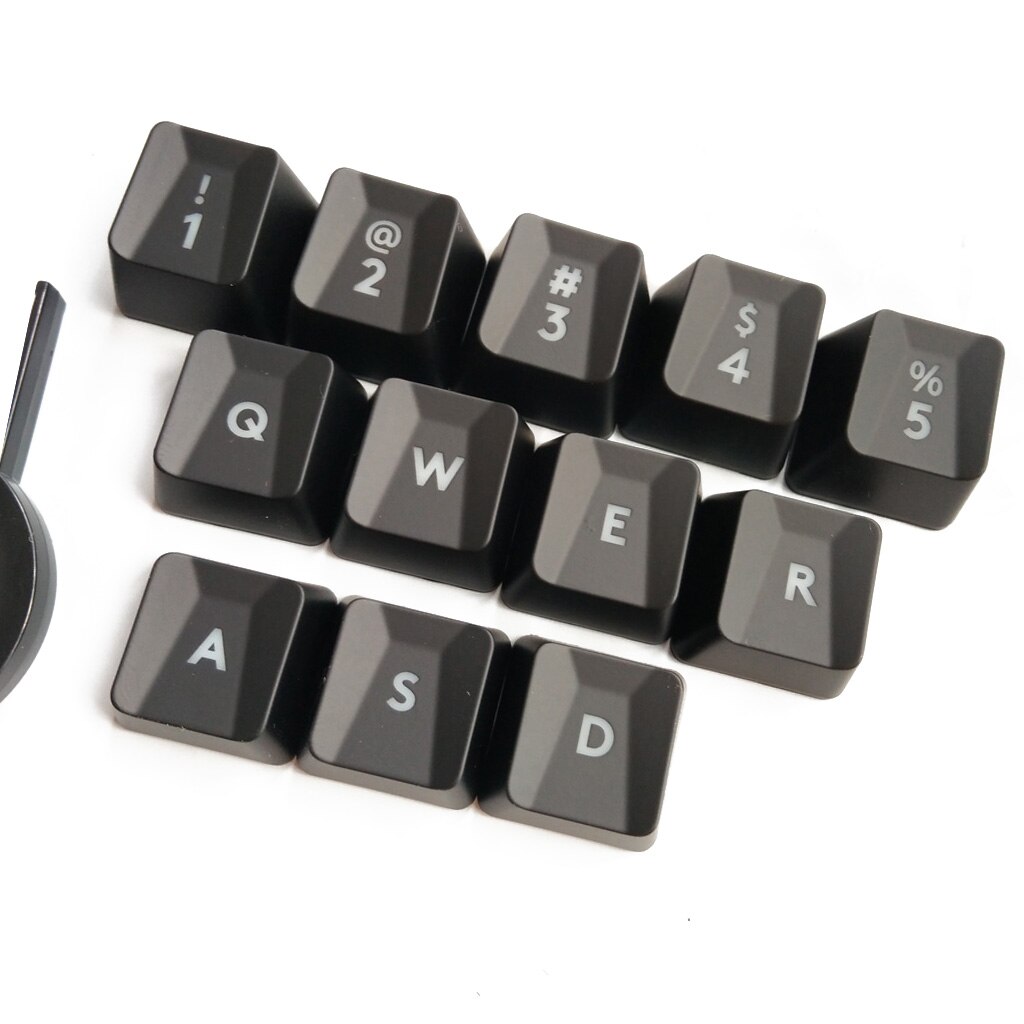 12Pcs Bump Keyboard Keycaps for logitech G413 G613 G910 G810 G310 Backlit Keycap