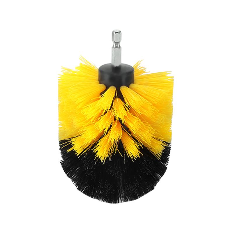 Juego de cepillos para cepillo de limpieza con motor, 3 uds., para cepillo de taladro para fregadero y cuarto de baño, para limpieza, accesorio de Taladro Inalámbrico, Kit de cepillo eléctrico: Brush head