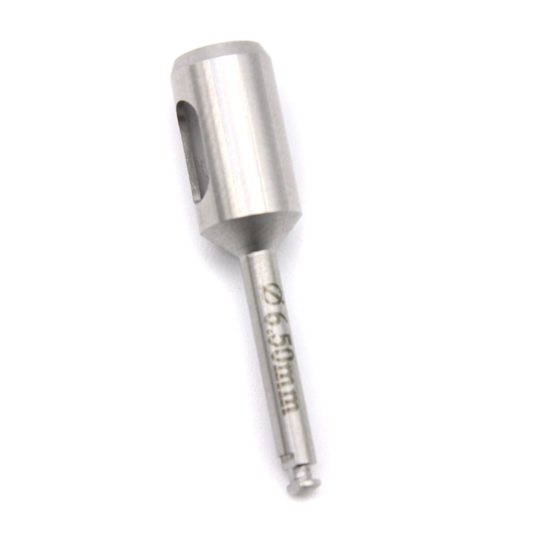 Perforadora de tejido para implante Dental, cortador de anillo gingival de acero inoxidable, pieza de mano de baja velocidad, herramientas de instrumentos quirúrgicos de odontología, 1 Uds.: Marrón claro
