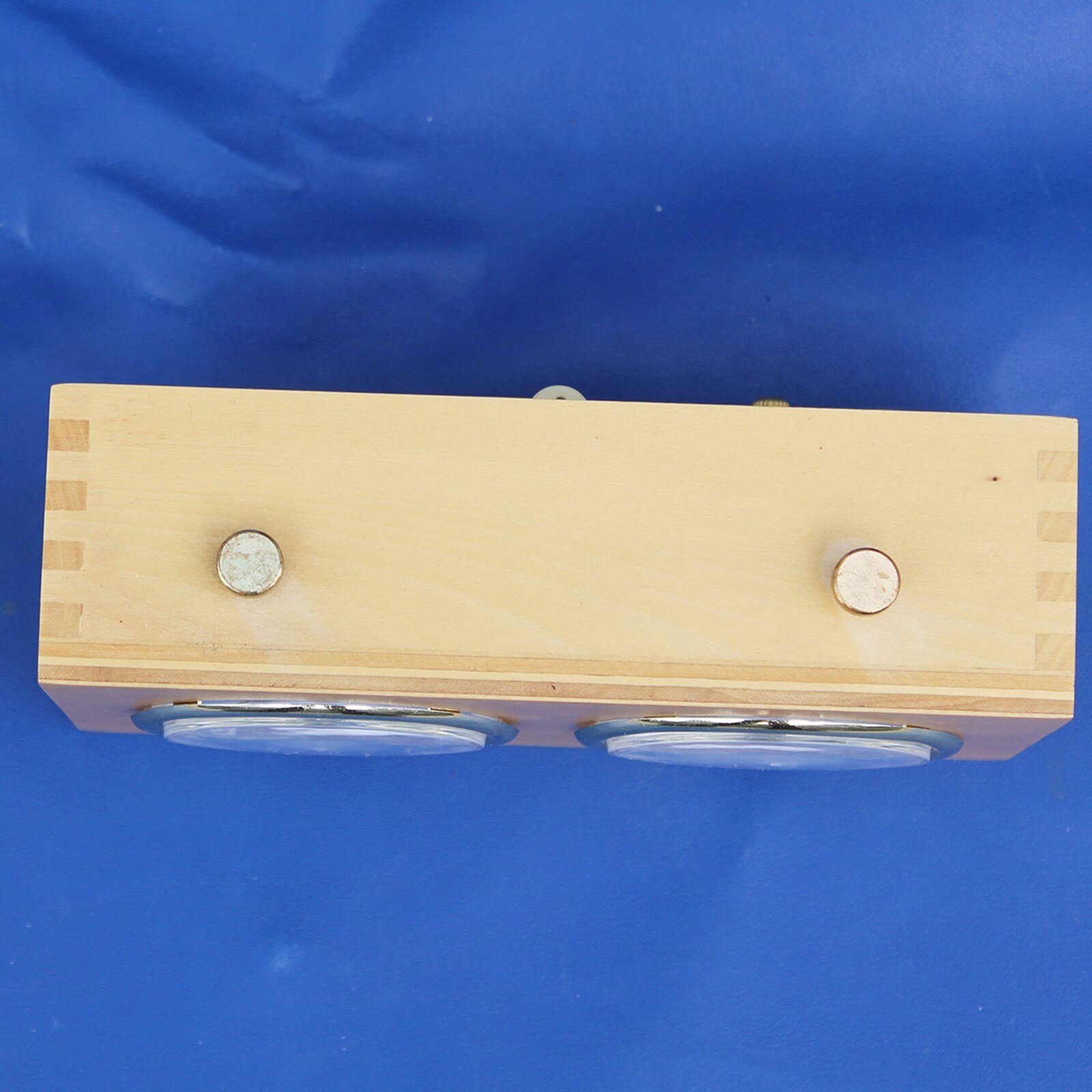 Retro Mechanische Schaakspel Klok Retro Houten Shell Mechanische Schaakklok Vingertop Display Thuis Slaapkamer Bed Decor