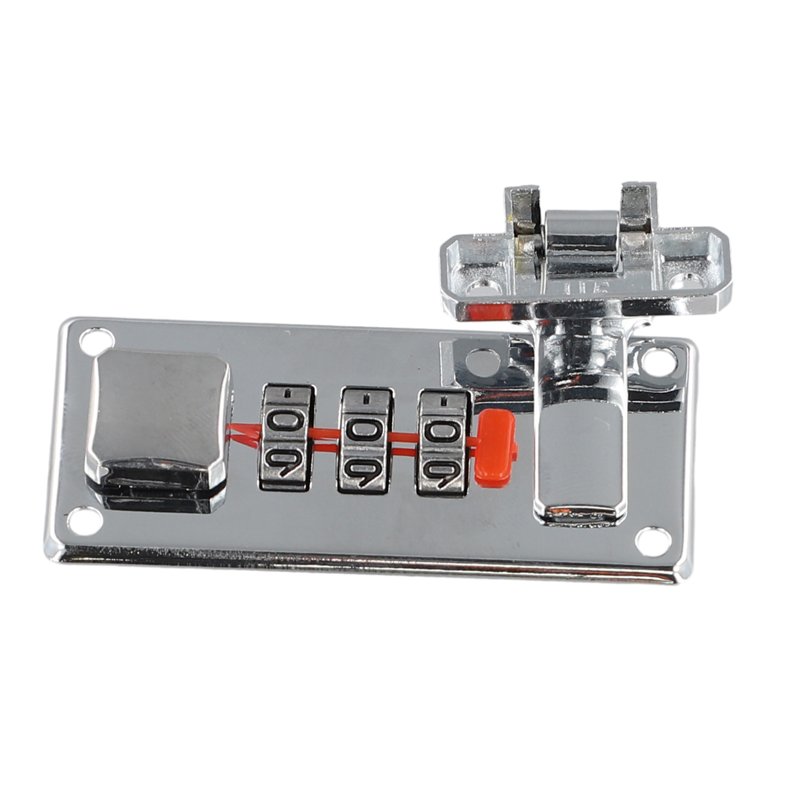 Password Lock Latch Silver Coded Locks 65mm*29mm Retro Vintage Jewelry Wooden Boxes Case Luggage Suitcase Chest Hardware: Yellow