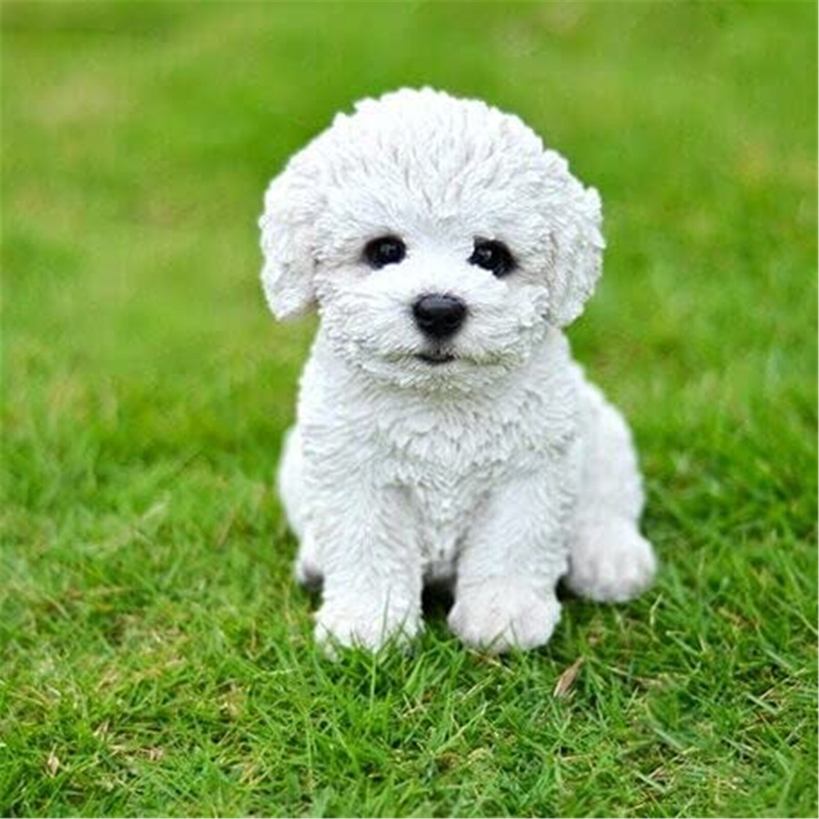 Gardening Decoration Dog Statue Ornaments: Default Title