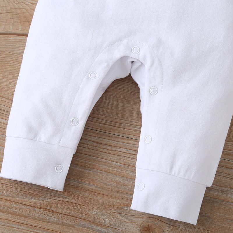 Baby Jumpsuits Letter Milk Print Infant Toddler Long Sleeve Romper Baby Clothes Autumn Spring Baby Boys Girls Jumpsuit