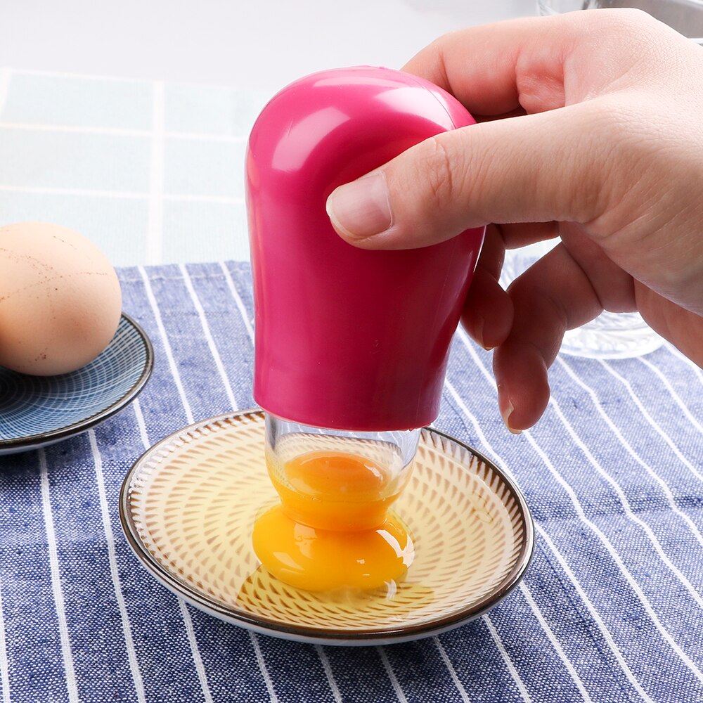 NICEYARD Kitchen Accessories Egg Separator Kitchen Tools Gadgets PVC Yolk Suction Egg Dividers