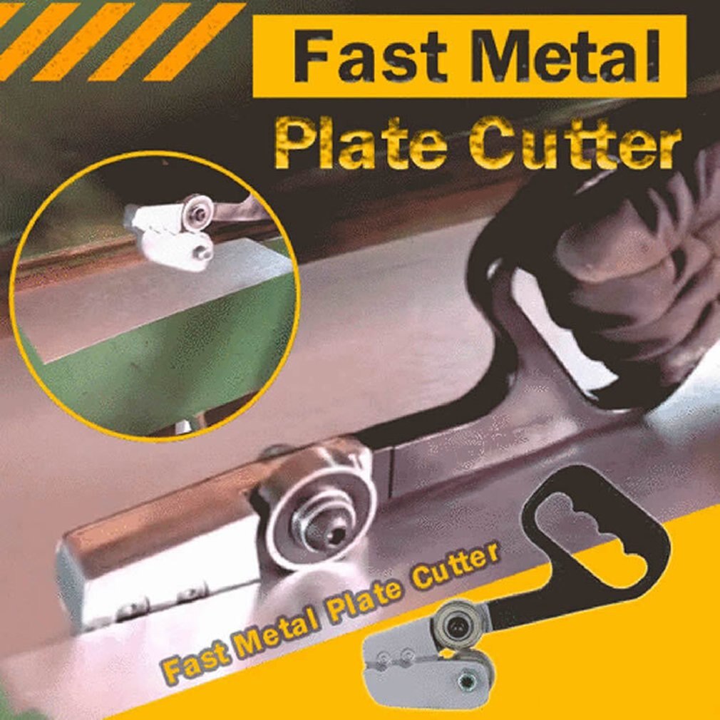 Portable Fast Metal Plate Cutter Aluminum Alloy Plate Cutters Stainless Steel Non-Slip Handle Sheet Cutting Machine Tools