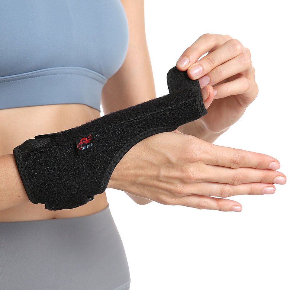 1Pcs Thumb Splint Voor Tendinitis Met Ingebouwde Spalk Voor Artritis, carpaal Tunnel En Verstuikingen Natuurlijke Pijnverlichting Voor Duimen