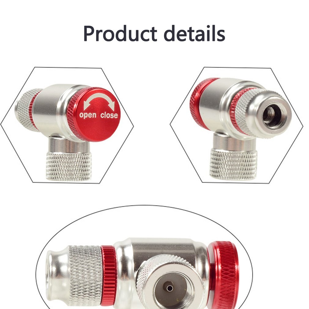 Pump For Bicycle Schrader Presta Adapter Bike Inflator Aluminum Tire Tube Mini size MTB Pumps Cartridge