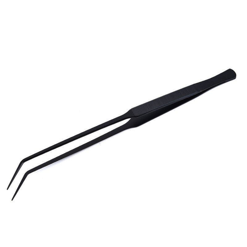 Rvs Aquarium Ada Pincet Cleaning Tools Aquarium Accessoires: 25cm bend