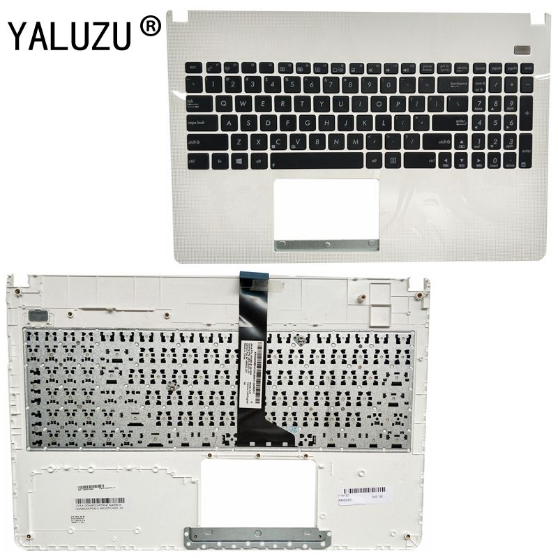 Yaluzu Laptop Toetsenbord Met C Shell Voor Asus X501 X501A X501U X501XI X501EI X501XE Wit