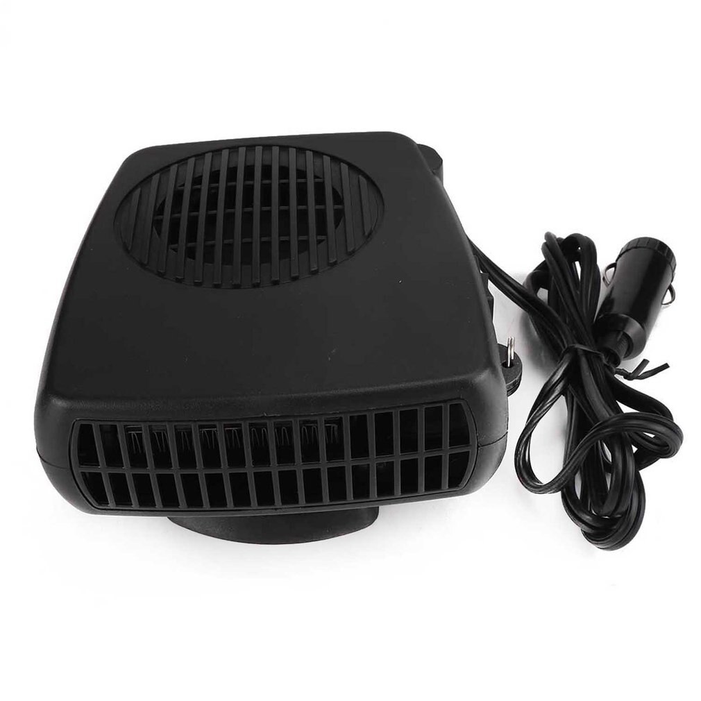Draagbare Auto Ventilator 2 In 1 Elektrische Auto Ventilator Met Koeling & Verwarming Functie Ontdooier 12V 3- outlet Plug Sigarettenaansteker