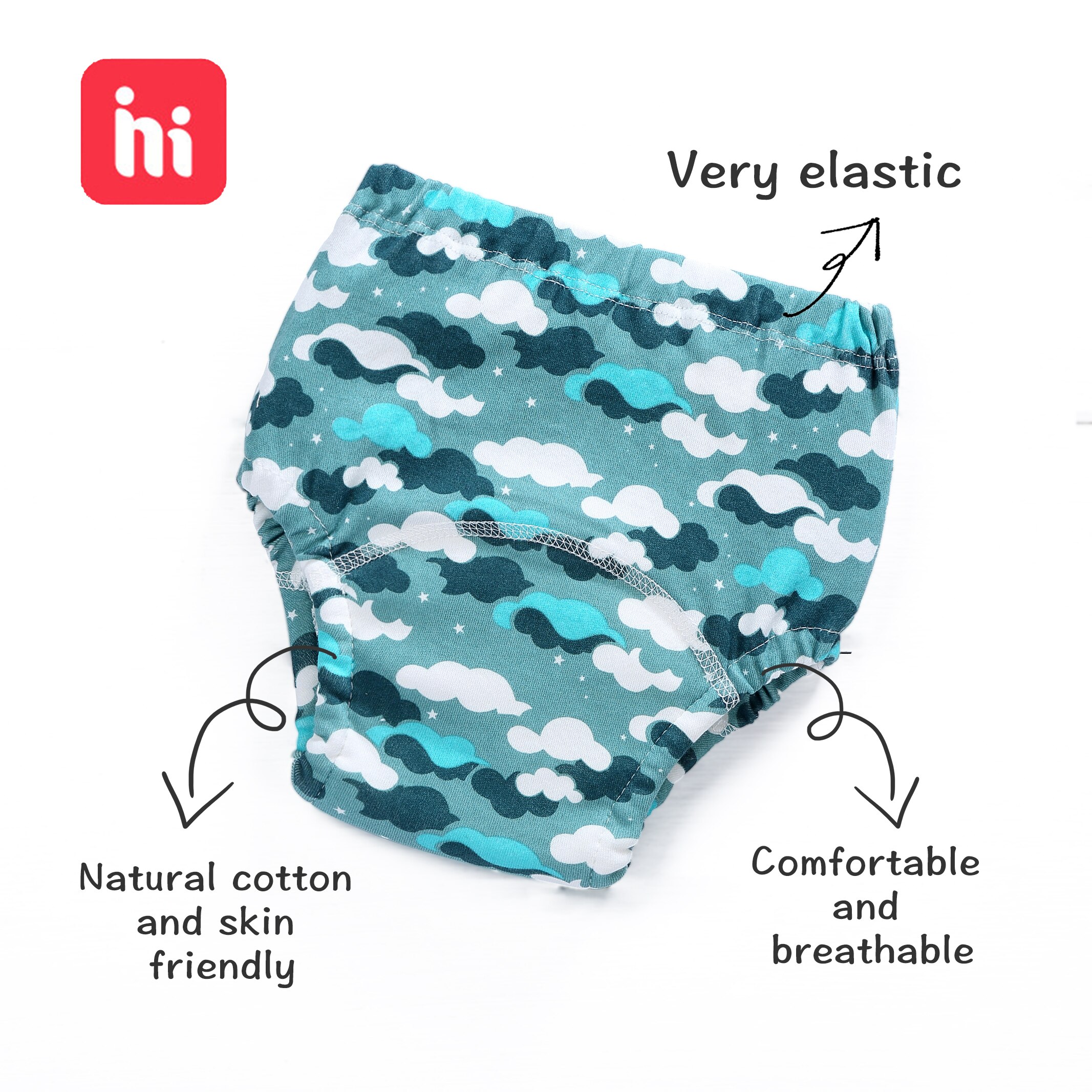 Limited edition 1 Reusable Baby Cotton Training Diapers with 1 Free Washable insert Suit Underwear Nappy Changing