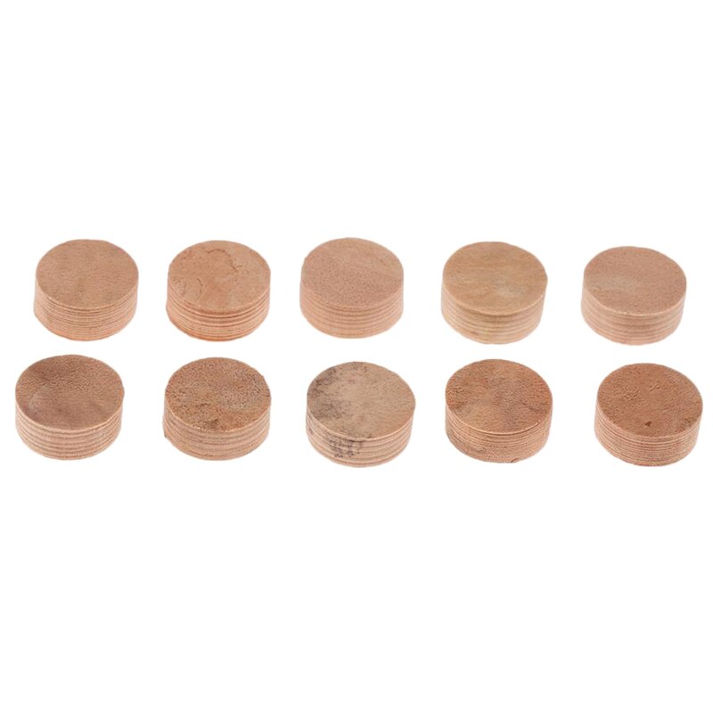 10 stk vandnøgle vandnøgle spytventil korkpude til trompet trombone reparation tilbehør diameter 9mm tykkelse 4mm