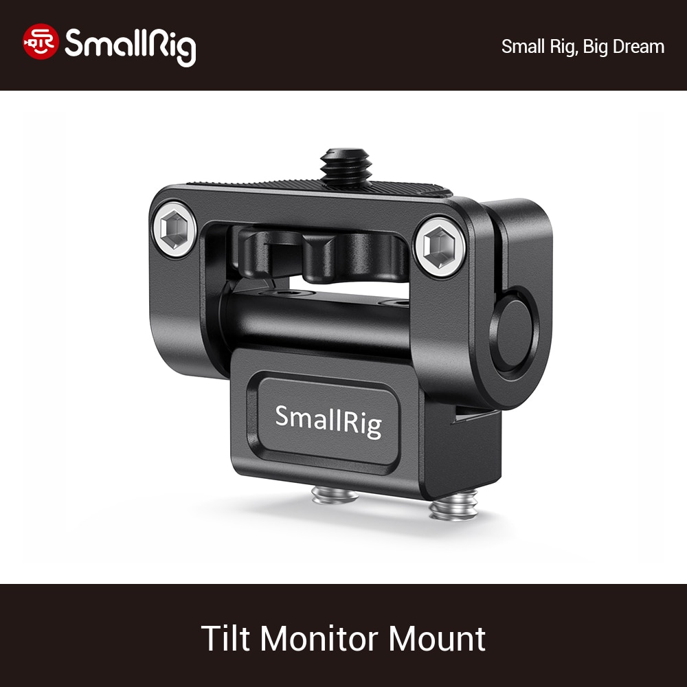 SmallRig Quick Release DSLR Camera Monitor Holder Mount EVF Support Holder Mount Screen Lcd Monitor- 1842