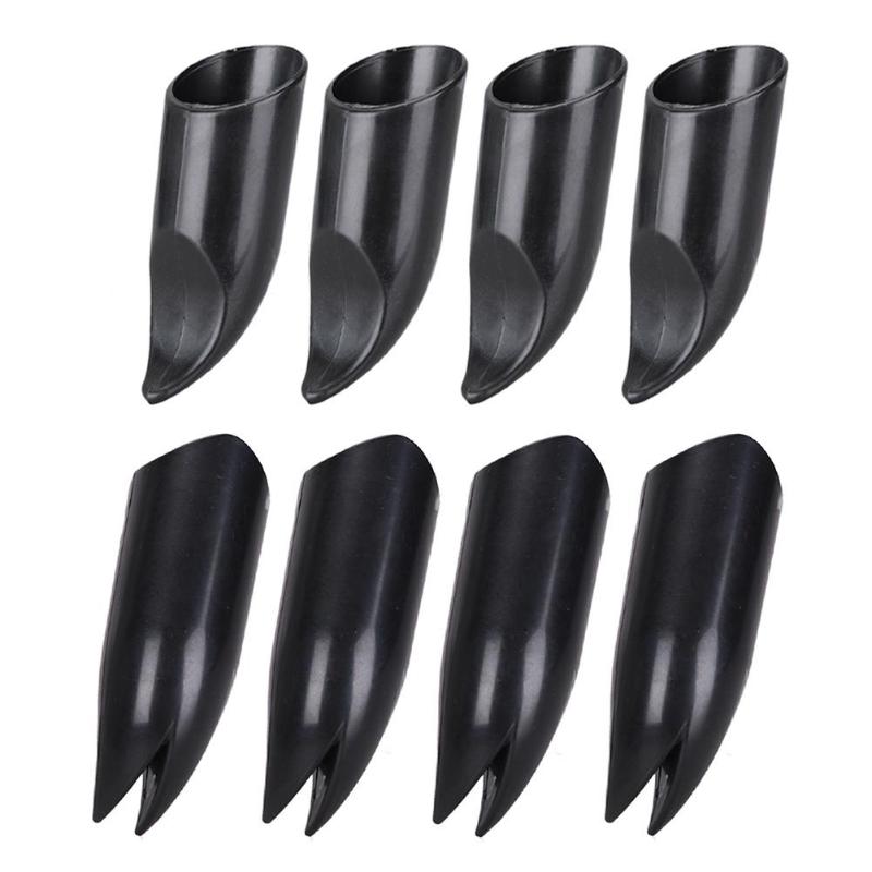 Luvas de plástico abs garras, 4 unidades, suprimentos jardim, planta, escavar, ferramenta de proteção