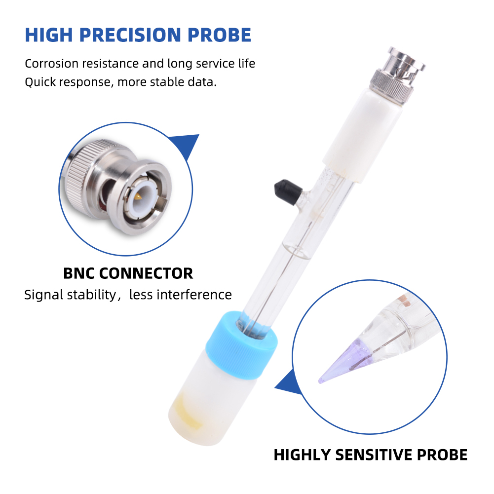 Yieryi Ph Meter Digitale Zuurgraad Meter Ph Tester Bodem Meter Tester Voor Planten Bloemen Plantaardige Zuurgraad Vocht Ph Meting: PH-98211 Probe