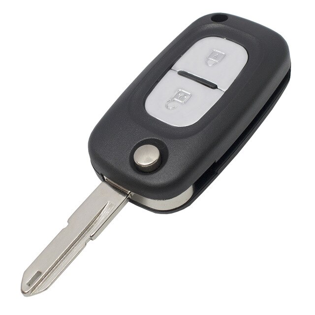XNRKEY – coque de clé télécommande pliable, 2/3 boutons, pour Renault Clio Scenic Megane III Vivaro Movano, contrôleur de la circulation, Kangoo: 2Button Ne73 Blade