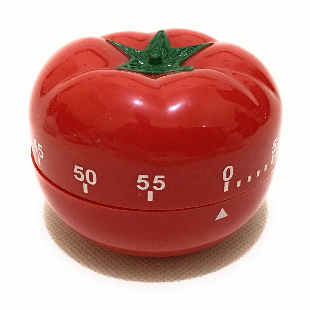 Tomato Kitchen Timer Mechanical Pomodoro Counter Toy Count Down Alarm Cooking tomato reminders