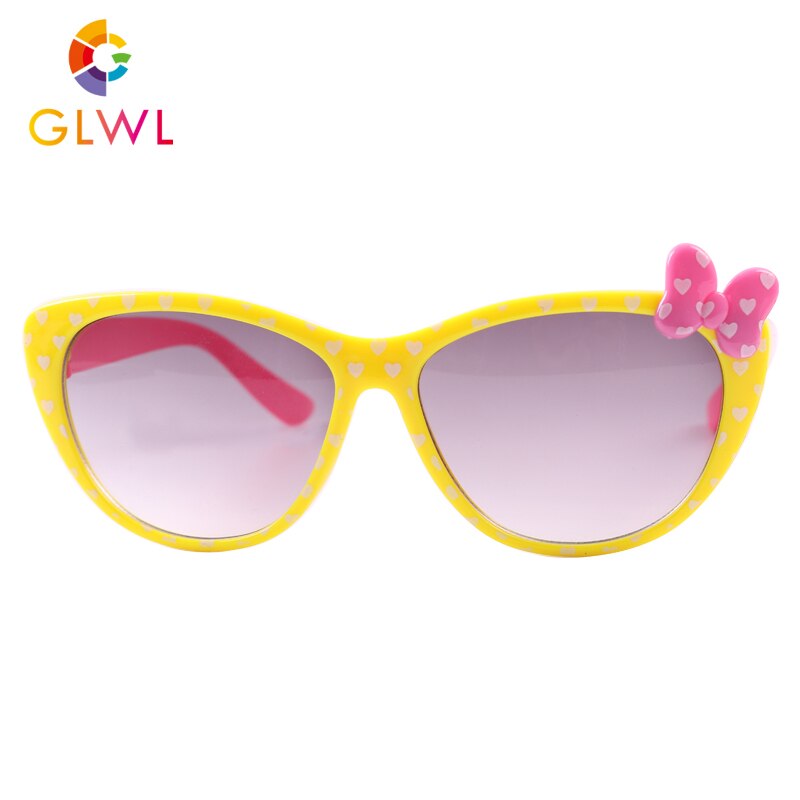 Sonnenbrille Mädchen Winzigen Polka Punkt Brillen freundlicher Sunglases Jungen Farbige Linsen Baby Sonnenbrille freundlicher SchöNe Brillen Neue Trend