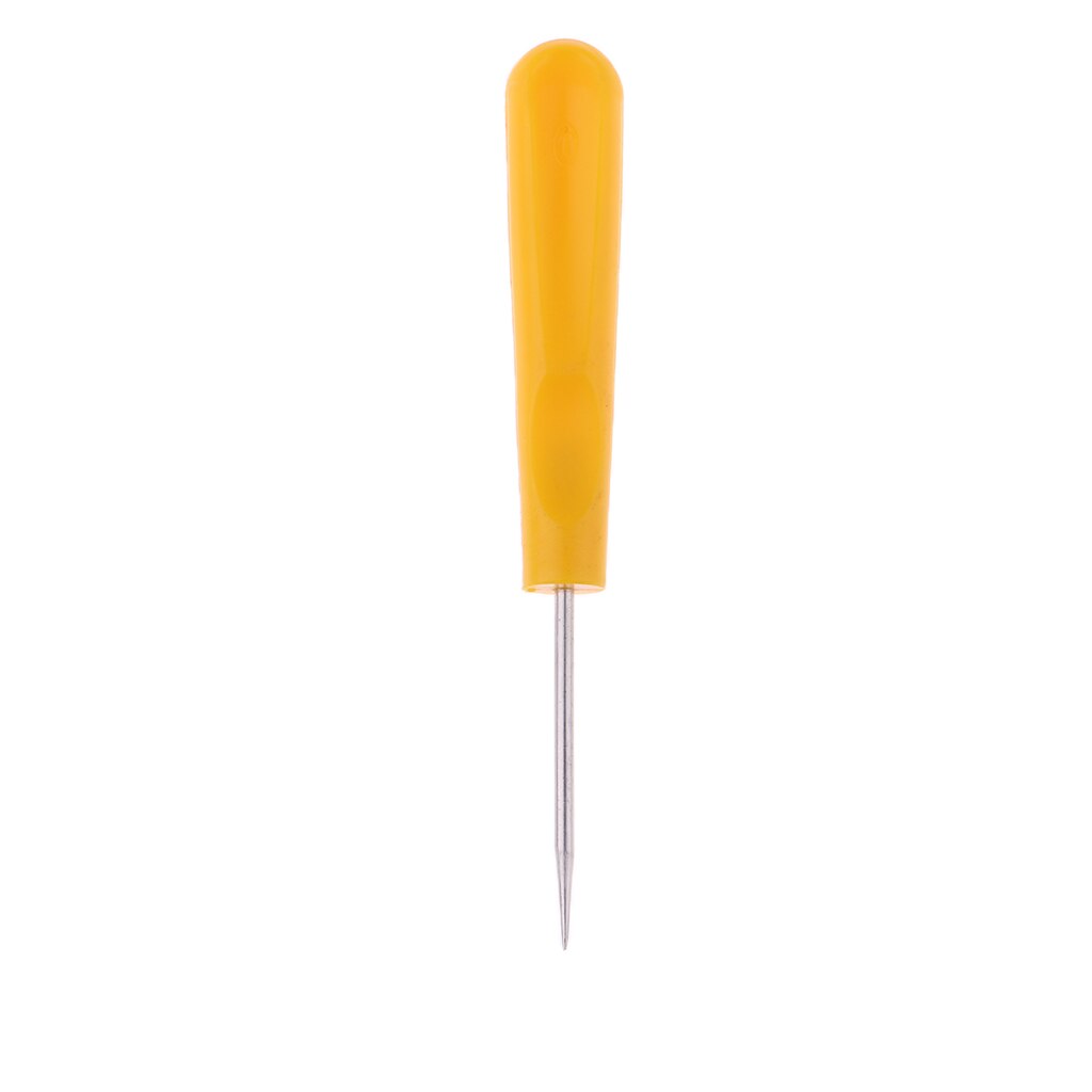 Badminton Tennis Racket Racket Voering Awls String Guide Tool Geel