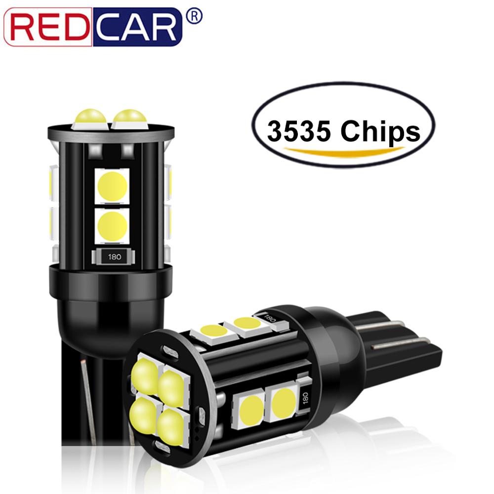2Pcs W5W Led T10 Led Lamp 194 168 Auto Interieur Lichtkoepel 3535 Chips 12SMD Leeslamp Auto Led 6000K Wit 12V Gloeilampen