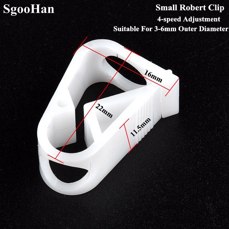 1~10Pcs Hose Flow Regulator Robert Clip Water Stop Clip Bottle Flow Rate Adjustment Switch Damper Aquarium Fish Tank Adapte: 1pc / Small