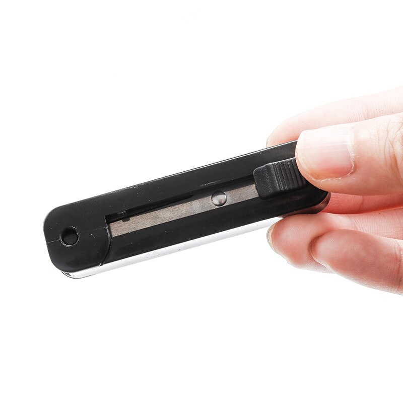 1 stk enkel farve teleskop saks lille og bærbar diy kniv papir skære saks