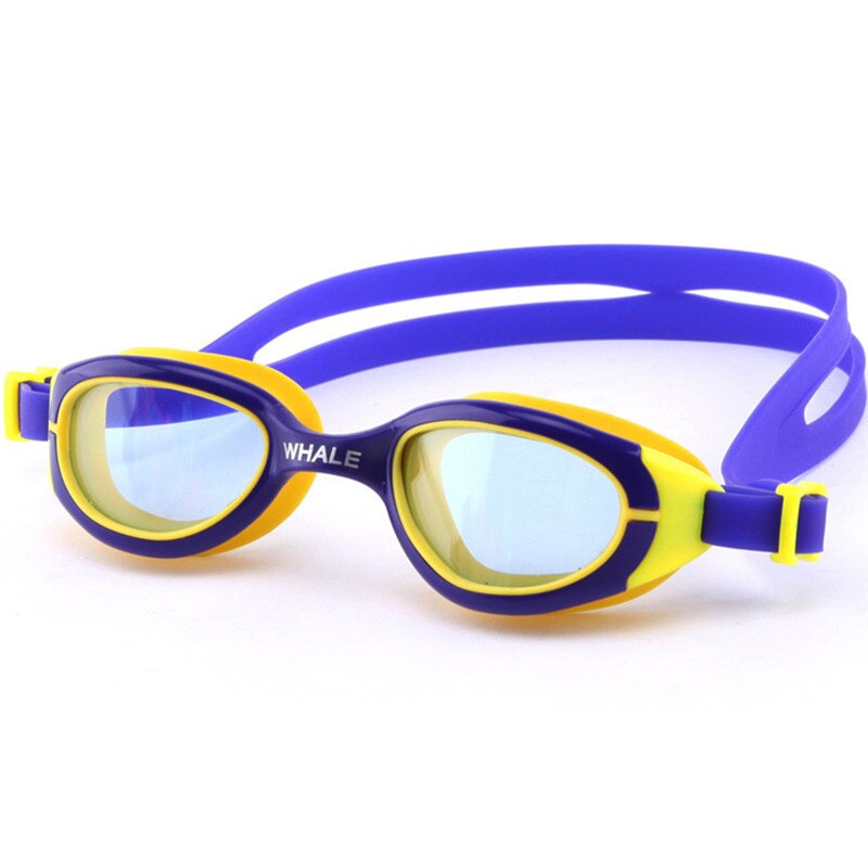 Walvis Waterdichte Kinderen Zwembril Anti-Fog Uv Bescherming Siliconen Frame Zwembril Kind Kids Zwembad Bril
