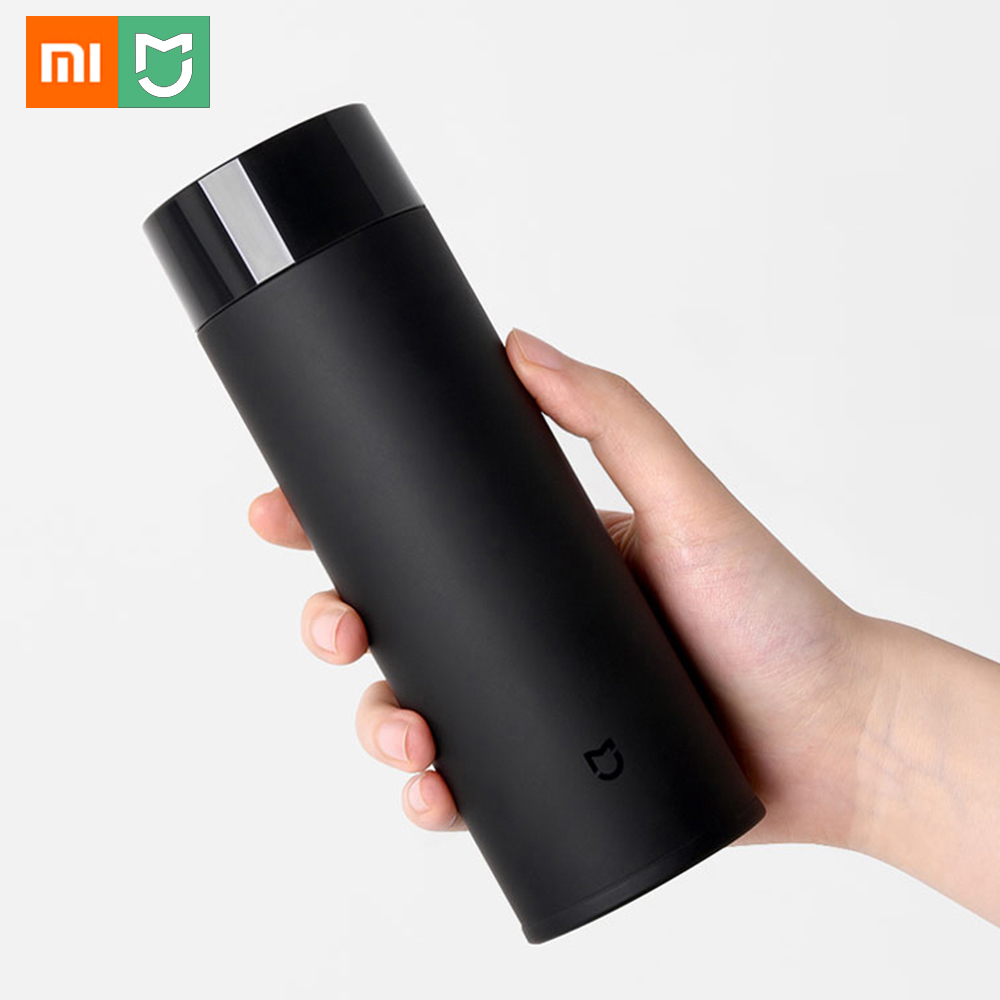 Garrafa térmica xiaomi mijia de 350ml, copo térmico com 12 horas de água fria, presente de aniversário para menino menina amigo mulher