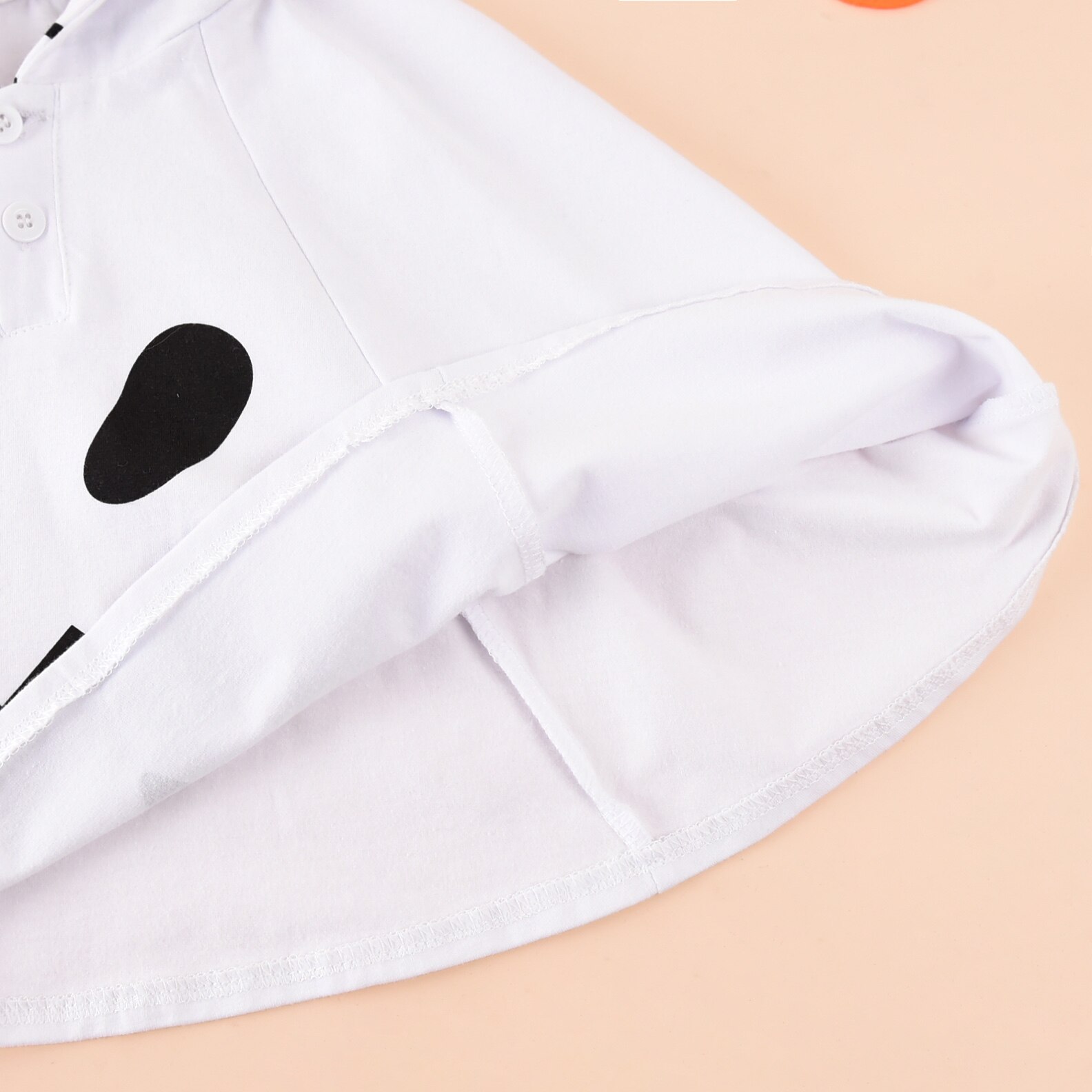 Toddler Baby Halloween Cute Cape Soft Lightweight Cloak with Hood Novelty Print Cosplay Costume