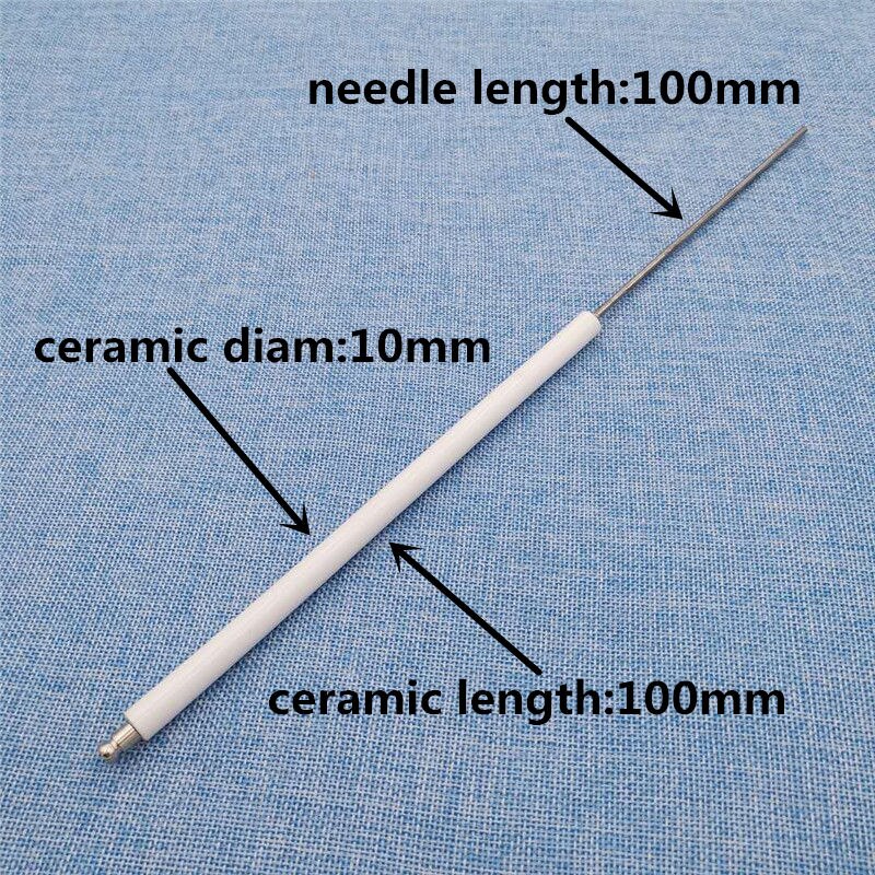 Oil Boiler Burner Ignition Needle Pulse Stove Ceramic Ignition Needle Diesel Methanol Burner Electrode: plum