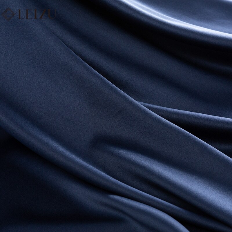Soft Polyester Navy Satin Wedding Dress Fabric By Meters Sewing Material Home Textile Curtain Cloth Dec 50*150cm TJ1592: 3