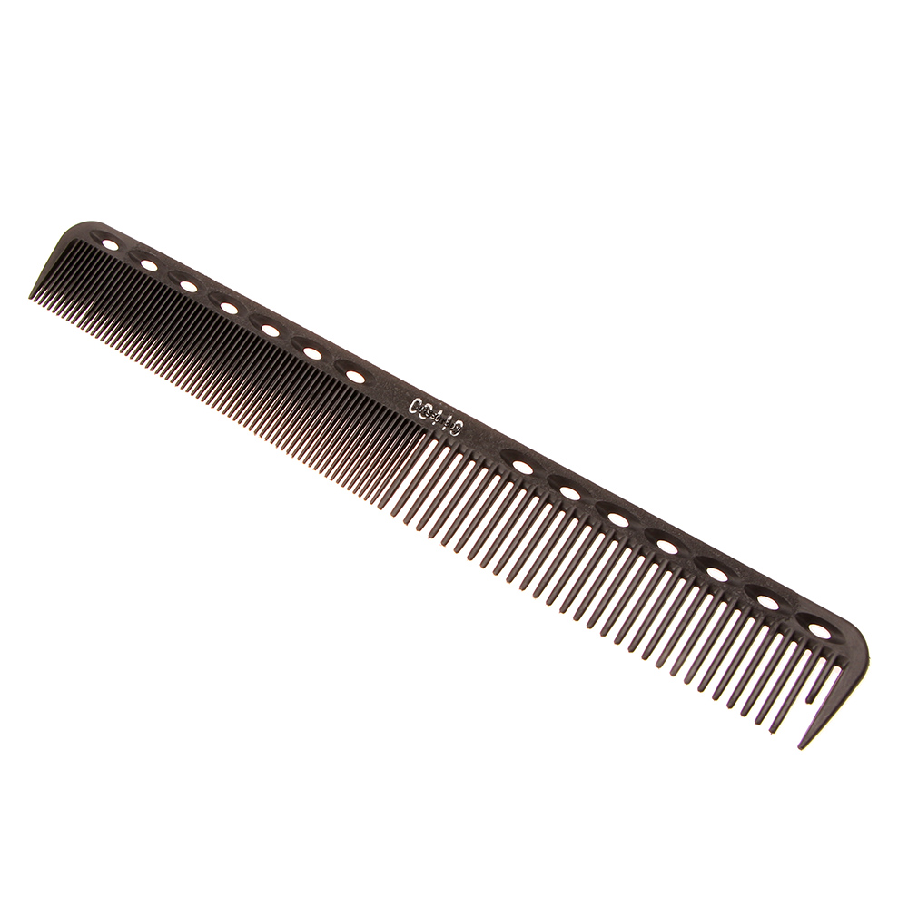 Hair Cricket Comb Heat Resistant Medium Cutting Carbon Comb Salon Antistatic Barber Styling Brush Tool