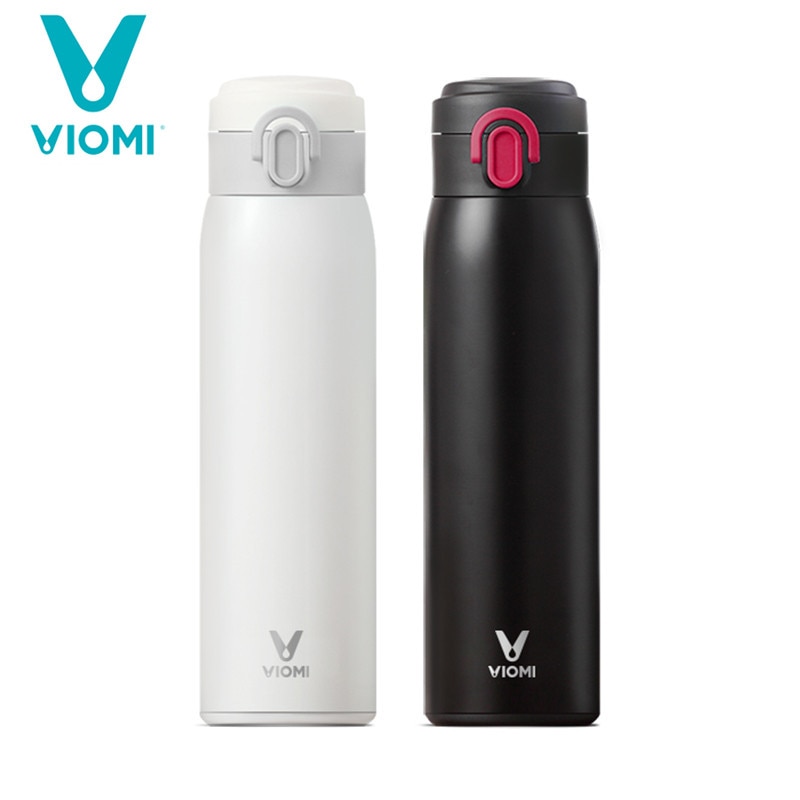 VIOMI-termo de acero inoxidable 300 de 316 ml, botella de agua, frasco al vacío, 24 horas