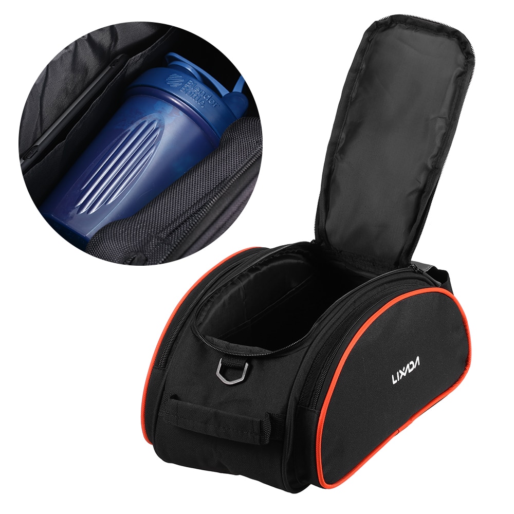 Lixada Fiets Rear Seat Bag 13L Waterdicht Cycling Bike Rack Seat Bag Reartrunk Fietstas Achterbank Tas Handtas Schoudertassen