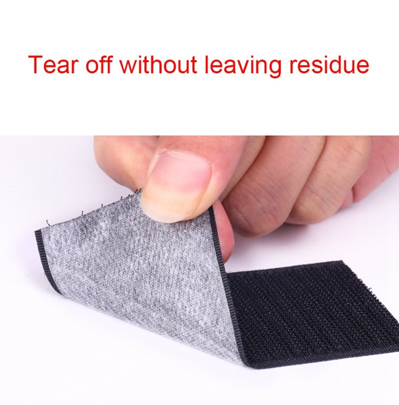 3M Glue Strong Glue Self Adhesive Hook and Loop Fastener Tape Nylon Sticker Adhesive for DIY 16/20/25/30/40/50mm