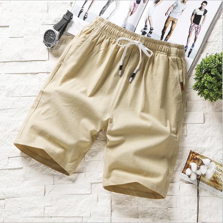 ZNG – short d'été pour hommes, coupe ajustée, pantalon de sport en cinq parties, version coréenne de la tendance,: Y20-2