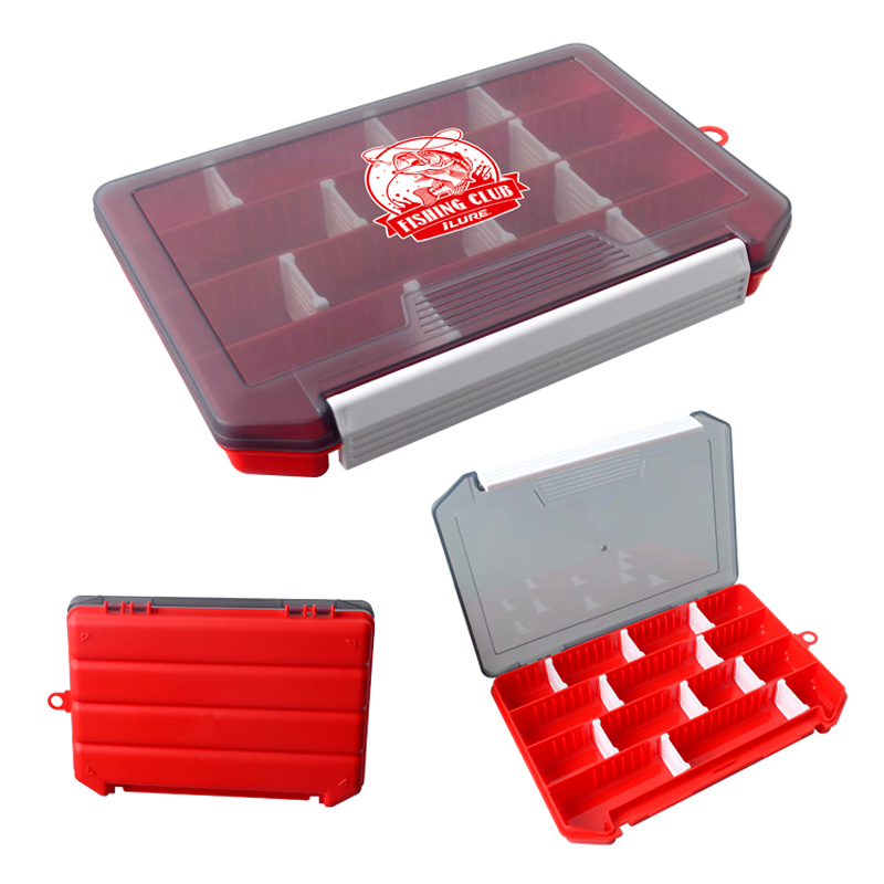 Fishing Box Plastic Fisherman Tackle Box Bait Container Hook Lure Tool Case Box Accessories Storage Supplies Organizer for Carp