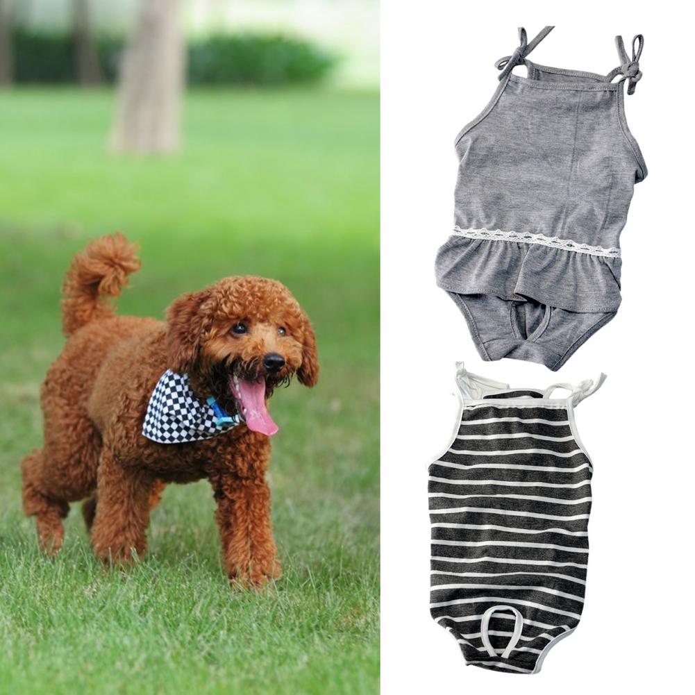 Pet Sanitary Pants Cozy Health Care Pet Sanitary Pants Elastic Pet Short Pants