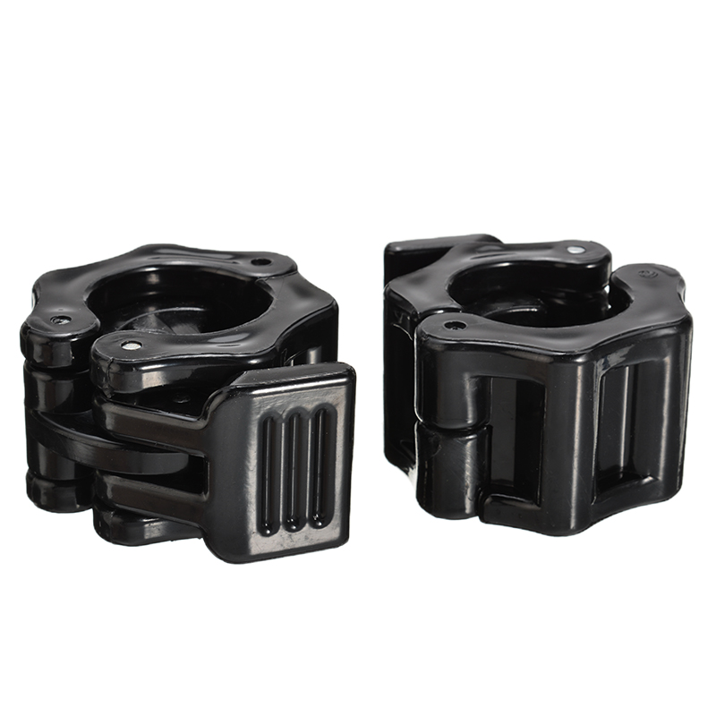 2Pc Barbell Lock Collars Weight Lifting Plastic Barbell Collars Clamp Weight Lifting Bar Lock Home Gym Traning 25mm