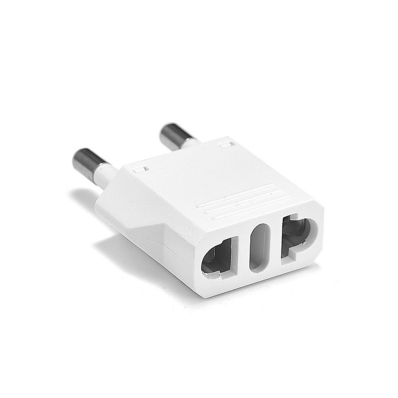 Eu Plug Adapter Travel Adapter Cn Ons Eu Kr Brazilië Israël Zwart/Wit Power Adapter Stekker Converter sockets Outlet