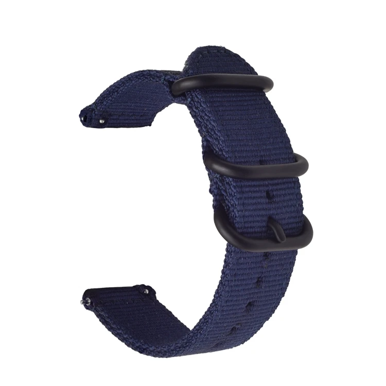 Correa de nailon tejido para Samsung Galaxy Watch, banda de tela Amazfit de 22mm, 20mm, 6, 4, 5, 44mm, Gear S3 Classic Active 2, 24mm, 18mm