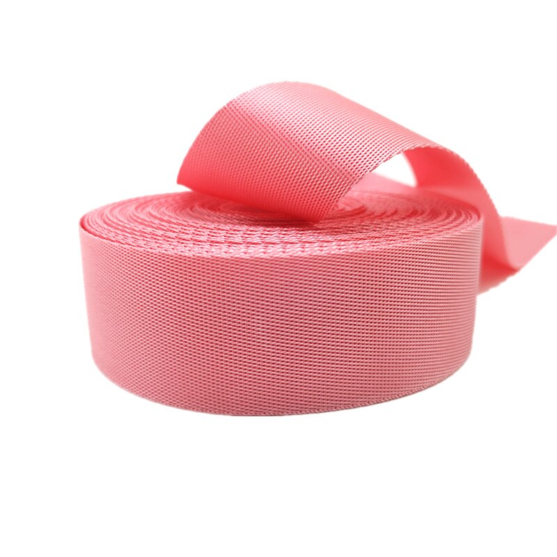 Sangle en Nylon pour sac à dos, 2 Yards, 30mm, accessoires de couture, ceinture: Pink